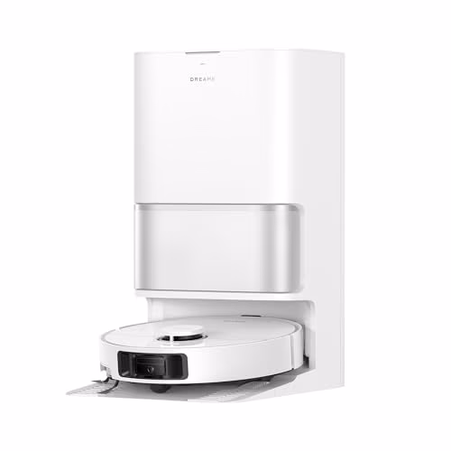 dreame L10s Ultra Gen 3 Kit Robot Aspirateur Laveur, 25000Pa, Brosse Latérale Rétractable à Levage, Système AceClean DryBoard, Auto-Nettoyage Serpillière, Séchage à l’Air Chaud, Contrôle Vocal & App